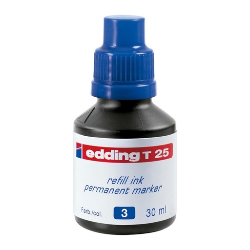 [080304] TINTA EDDING AZUL T-25 