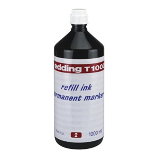 [119833] TINTA EDDING ROJA T-1000 PARA ROTULADOR EDDING 1000 ML