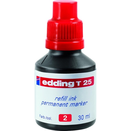 [080305] TINTA EDDING ROJA T-25