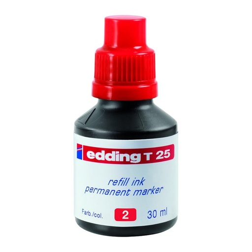 [080305] TINTA EDDING ROJA T-25