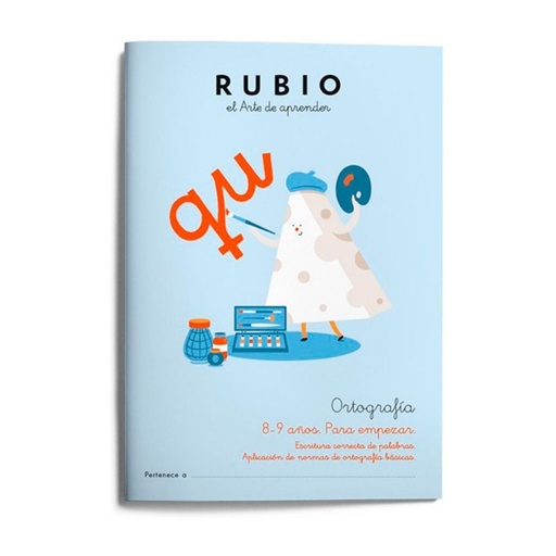 [630800] CUADERNO RUBIO 3 ORTOGRAFÍA 