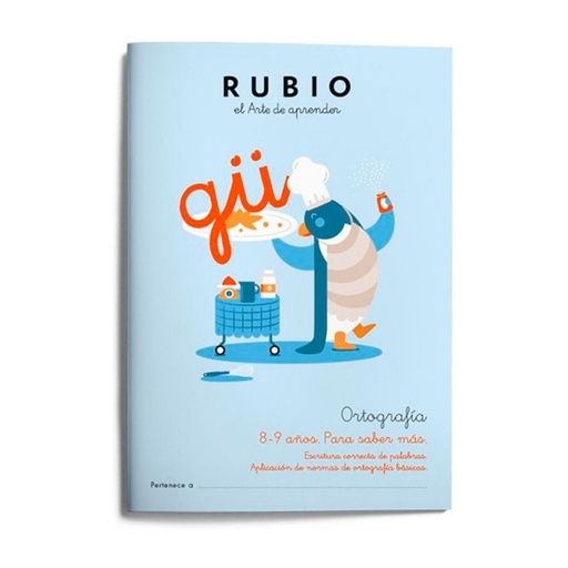 [630801] CUADERNO RUBIO 4 ORTOGRAFÍA