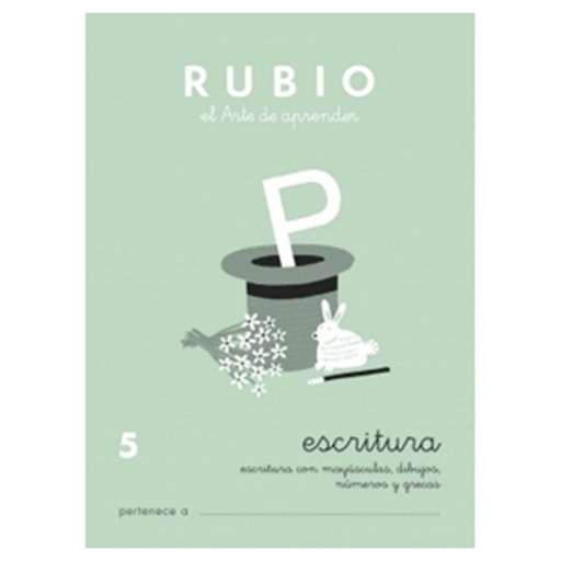[630331] CUADERNO RUBIO 5 ESCRITURA