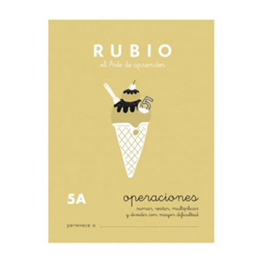 [630300] CUADERNO RUBIO 5A OPERACIONES 