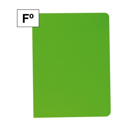 [180014] SUBCARPETAS FOLIO DE CARTULINA 180GR VERDE RAYLU
