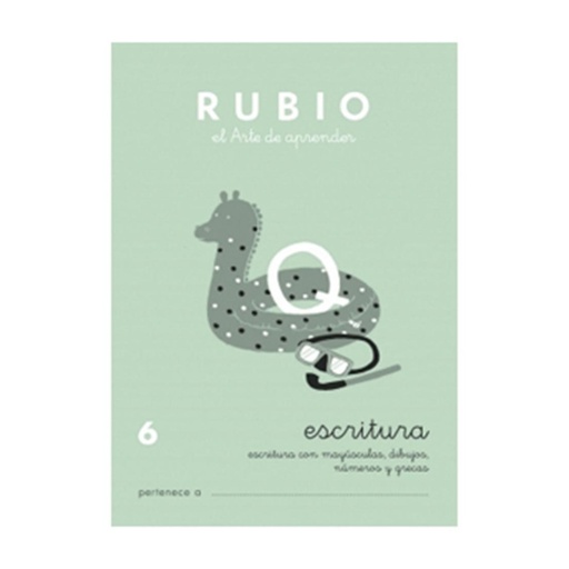[630332] CUADERNO RUBIO 6 ESCRITURA