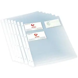 [181124] RECAMBIOS EXACARD 60 FUNDAS MOVIBLES PARA TARJETAS DE VISITA 19 X 12,5 CM