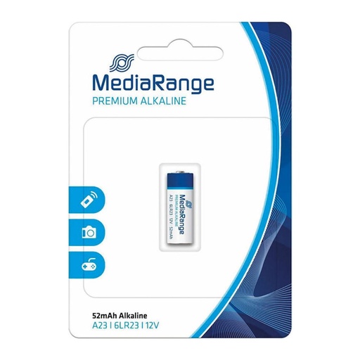 [220754] PILA MEDIARANGE A23 ALCALINA 12V 1 UNIDAD