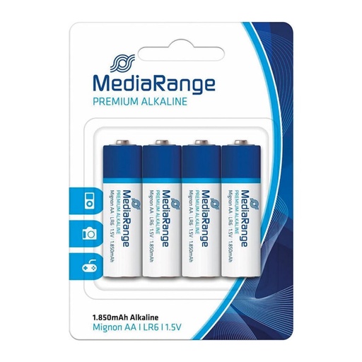 [220748] PILAS MEDIARANGE AA LR6 ALCALINAS 1.5V 4 UNIDADES