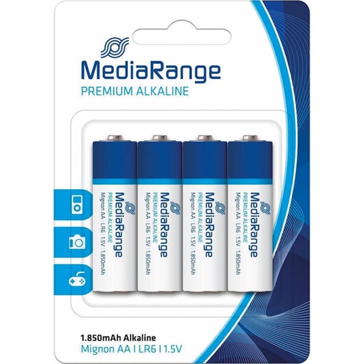 [220748] PILAS MEDIARANGE AA LR6 ALCALINAS 1.5V 4 UNIDADES