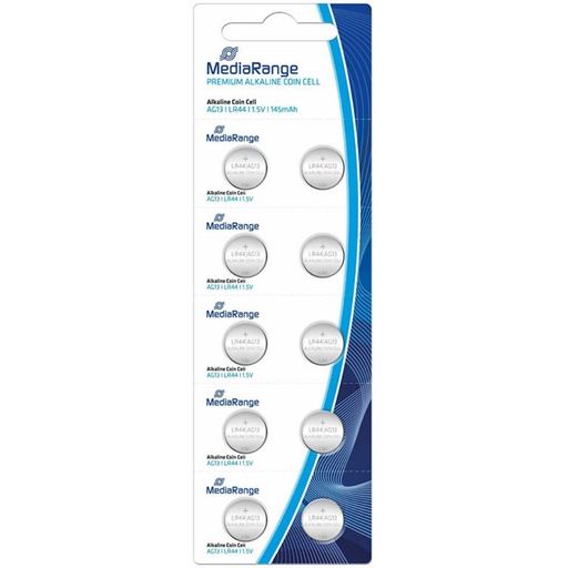 [220753] PILAS MEDIARANGE AG13 LR44 ALCALINAS 1.5V 10 UNIDADES