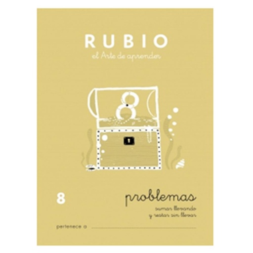 [630304] CUADERNO RUBIO 8 PROBLEMAS 