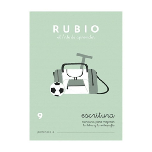[630335] CUADERNO RUBIO 9 ESCRITURA 
