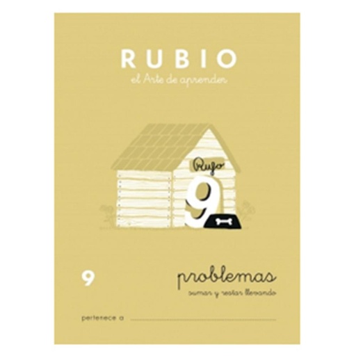 [630305] CUADERNO RUBIO 9 PROBLEMAS 