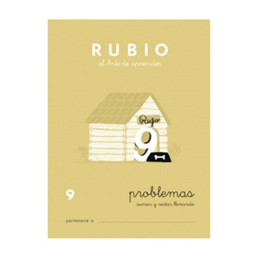 [630305] CUADERNO RUBIO 9 PROBLEMAS 