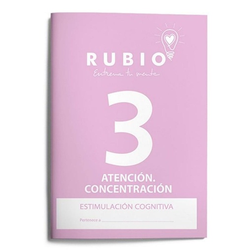 [630905] CUADERNO RUBIO ATENCIÓN Y CONCENTRACIÓN