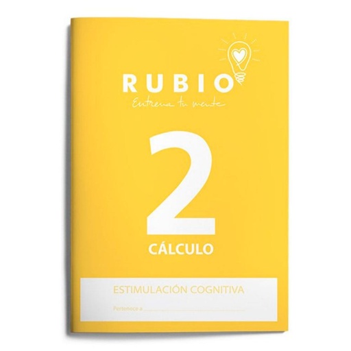 [630895] CUADERNO RUBIO CÁLCULO ESTIMULACIÓN COGNITIVA NIVEL 2