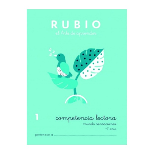 [630642] CUADERNO RUBIO COMPETENCIA LECTORA 1 