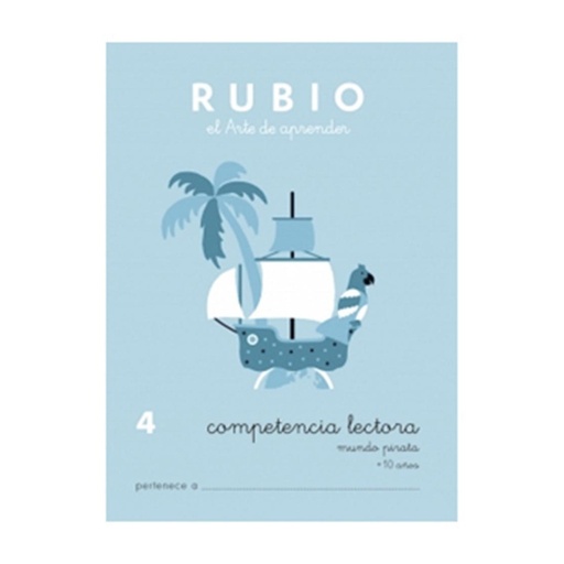 [630645] CUADERNO RUBIO COMPETENCIA LECTORA 4 