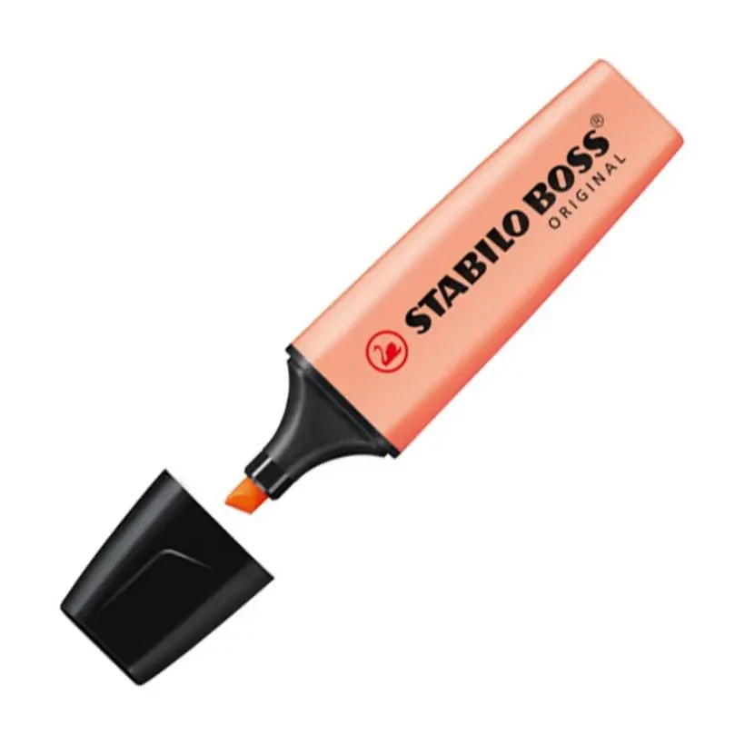 [118769] MARCADOR FLUORESCENTE STABILO BOSS 70 MELOCOTON SEDOSO