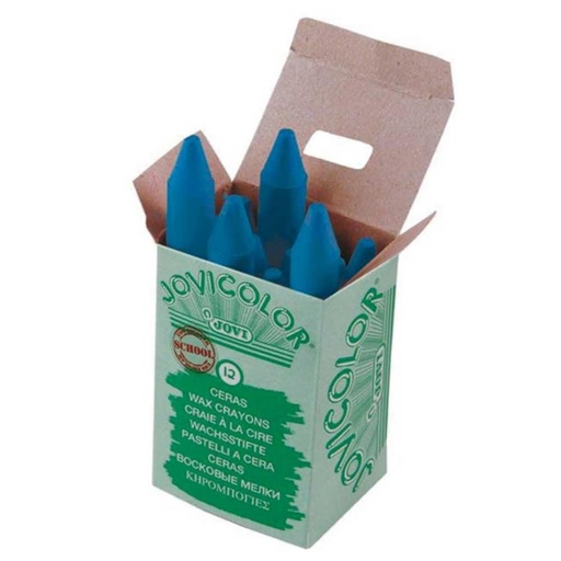 [649418] CERAS JOVICOLOR AZUL CLARO ESTUCHE 12 UDS 