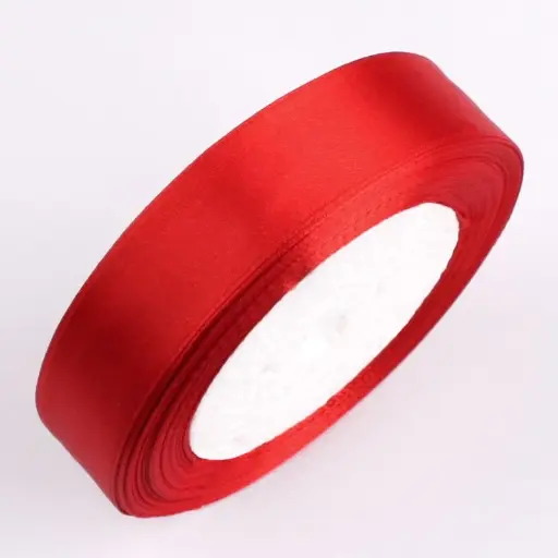 [70033] CINTA DE RASO ROJO 20MM×22M SATINADO