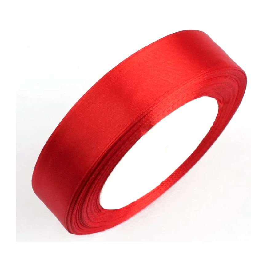 [70033] CINTA DE RASO ROJO 20MM×22M SATINADO