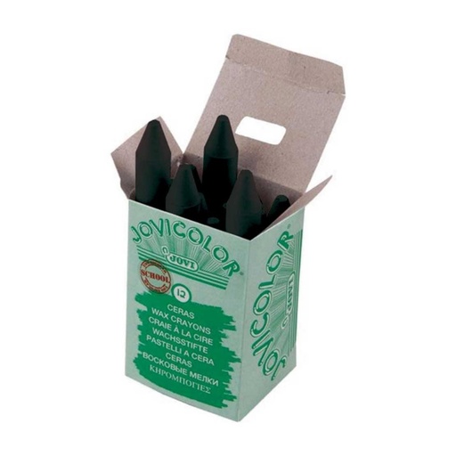 [649423] CERAS JOVICOLOR NEGRO ESTUCHE 12 UDS