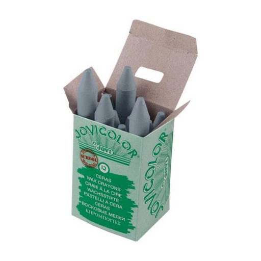 [649429] CERAS JOVICOLOR PLATA ESTUCHE 12 UDS 
