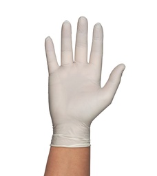GUANTE DE LÁTEX NATURAL SATINADO TALLA S