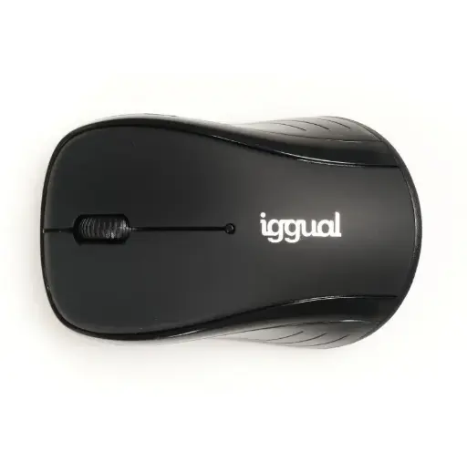 [800283] RATÓN INALÁMBRICO IGGUAL WOM-BASIC-1600DPI NEGRO
