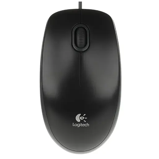 [130501] RATÓN ÓPTICO USB NEGRO (OEM) LOGITECH B100