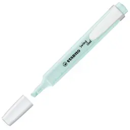 MARCADOR FLUORESCENTE STABILO FINO SWING COOL PASTEL TURQUESA