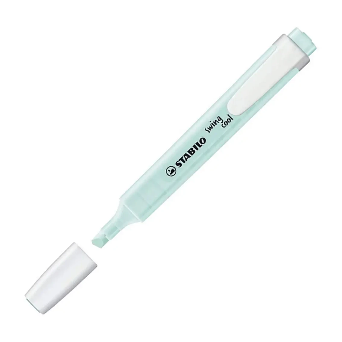 [081508] MARCADOR FLUORESCENTE STABILO FINO SWING COOL PASTEL TURQUESA