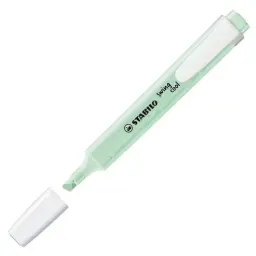 MARCADOR FLUORESCENTE STABILO FINO SWING COOL PASTEL VERDE MENTA