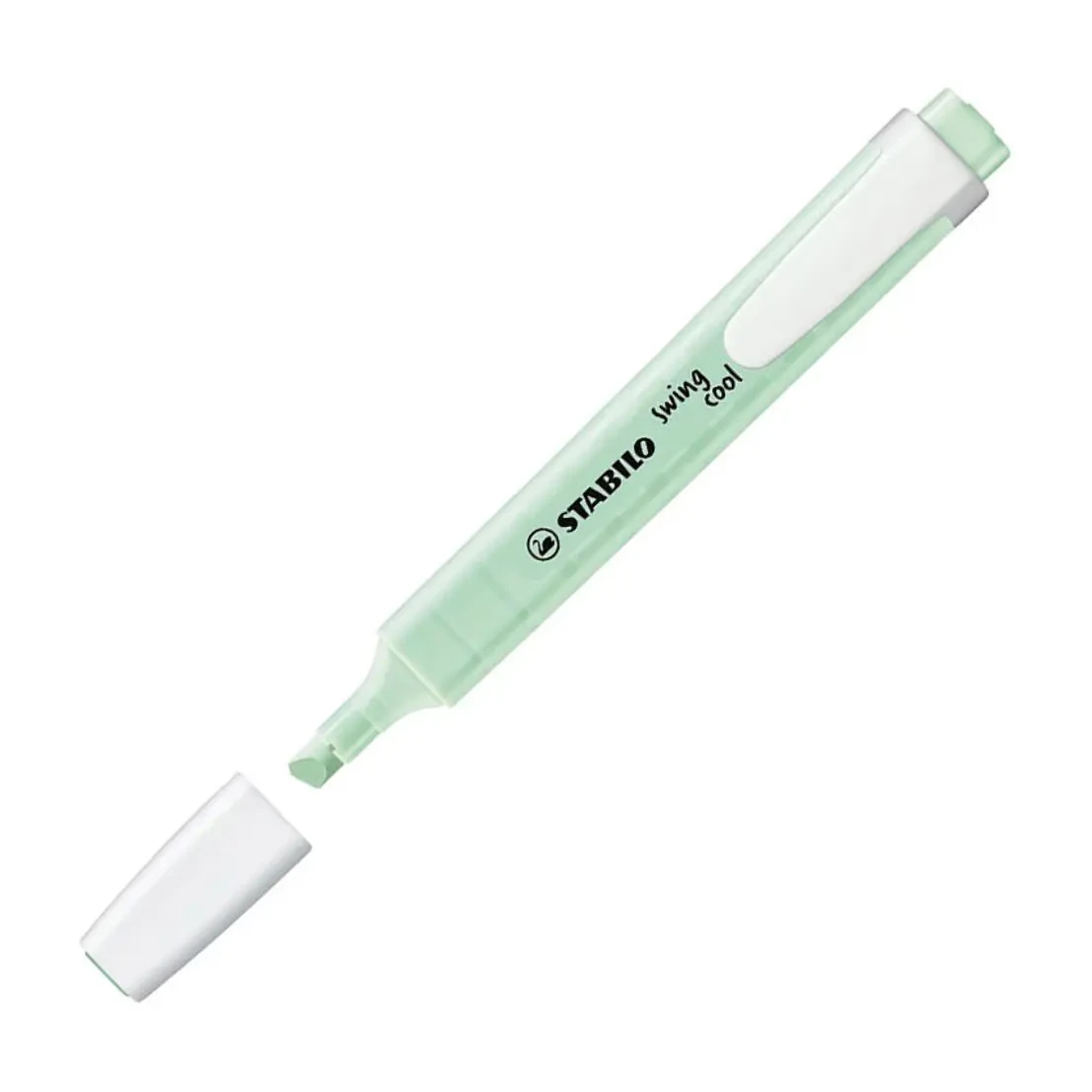 [081506] MARCADOR FLUORESCENTE STABILO FINO SWING COOL PASTEL VERDE MENTA