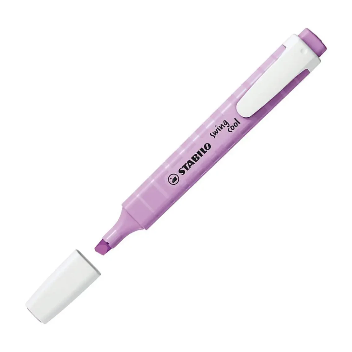 [081509] MARCADOR FLUORESCENTE STABILO FINO SWING COOL PASTEL VIOLETA