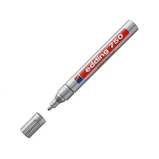 [080951] ROTULADOR EDDING 750 PLATA