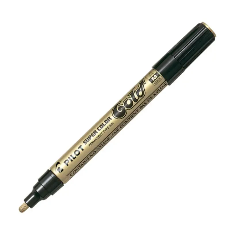 [080310] ROTULADOR PILOT ORO MEDIO