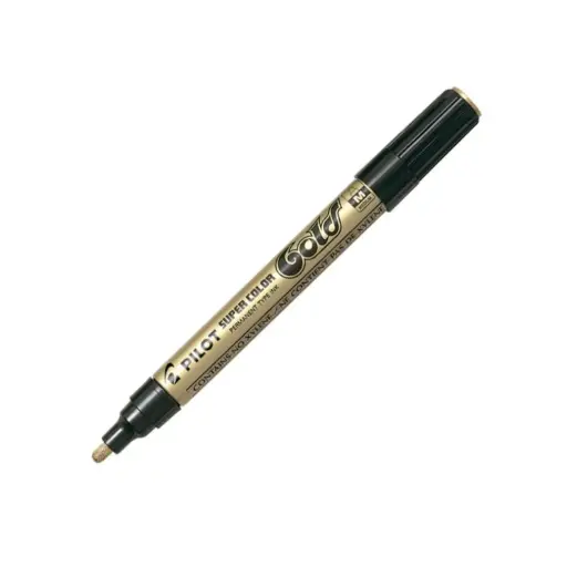 [080310] ROTULADOR PILOT ORO MEDIO