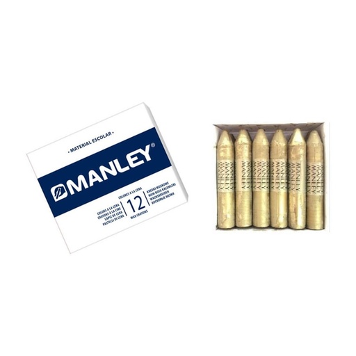 [630603] CERAS MANLEY Nº74 ORO ESTUCHE 12 UNICOLOR
