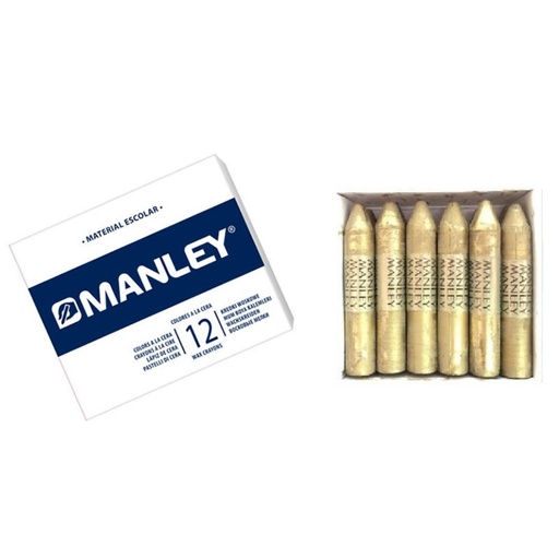 [630603] CERAS MANLEY Nº74 ORO ESTUCHE 12 UNICOLOR