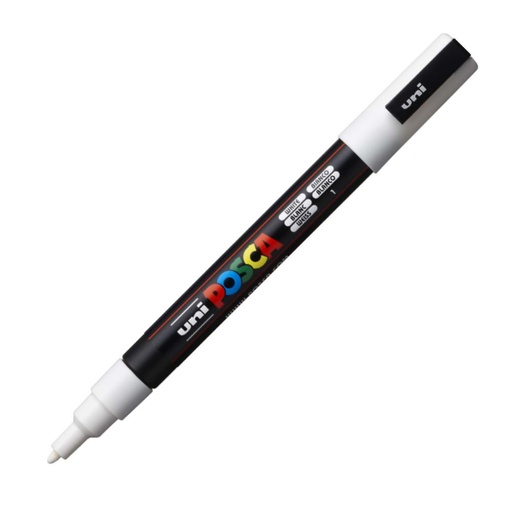 [122029] ROTULADOR POSCA PC-3M BLANCO