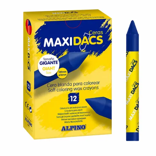 [703131] CERAS MAXIDACS AZUL OSCURO 12UDS