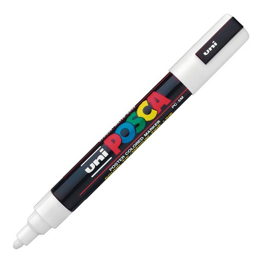 [119456] ROTULADOR POSCA PC-5M BLANCO 