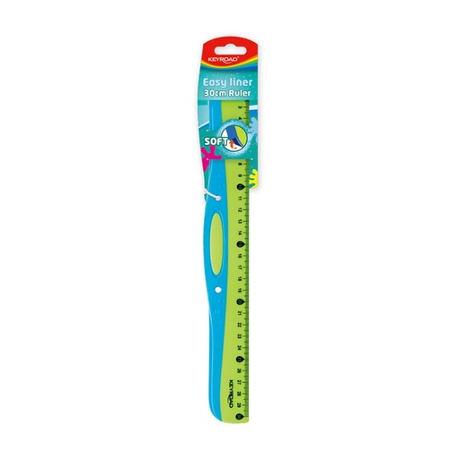 [610019] REGLA KEYROAD SOFT GRIP 30 CM