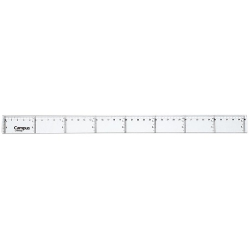 [600042] REGLA MAKRO PLASTICO 40 CM