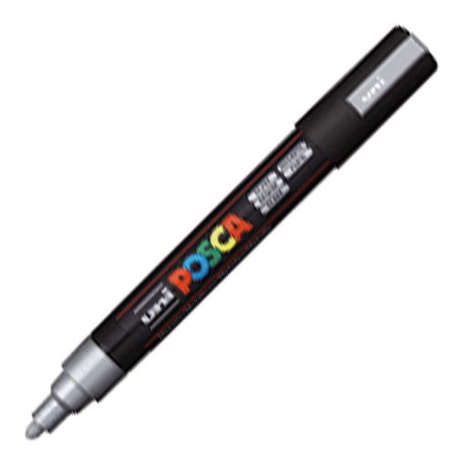 [119458] ROTULADOR POSCA PC-5M PLATA