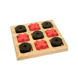 TRES EN RAYA DE MADERA ANDREU JUEGO CLÁSICO