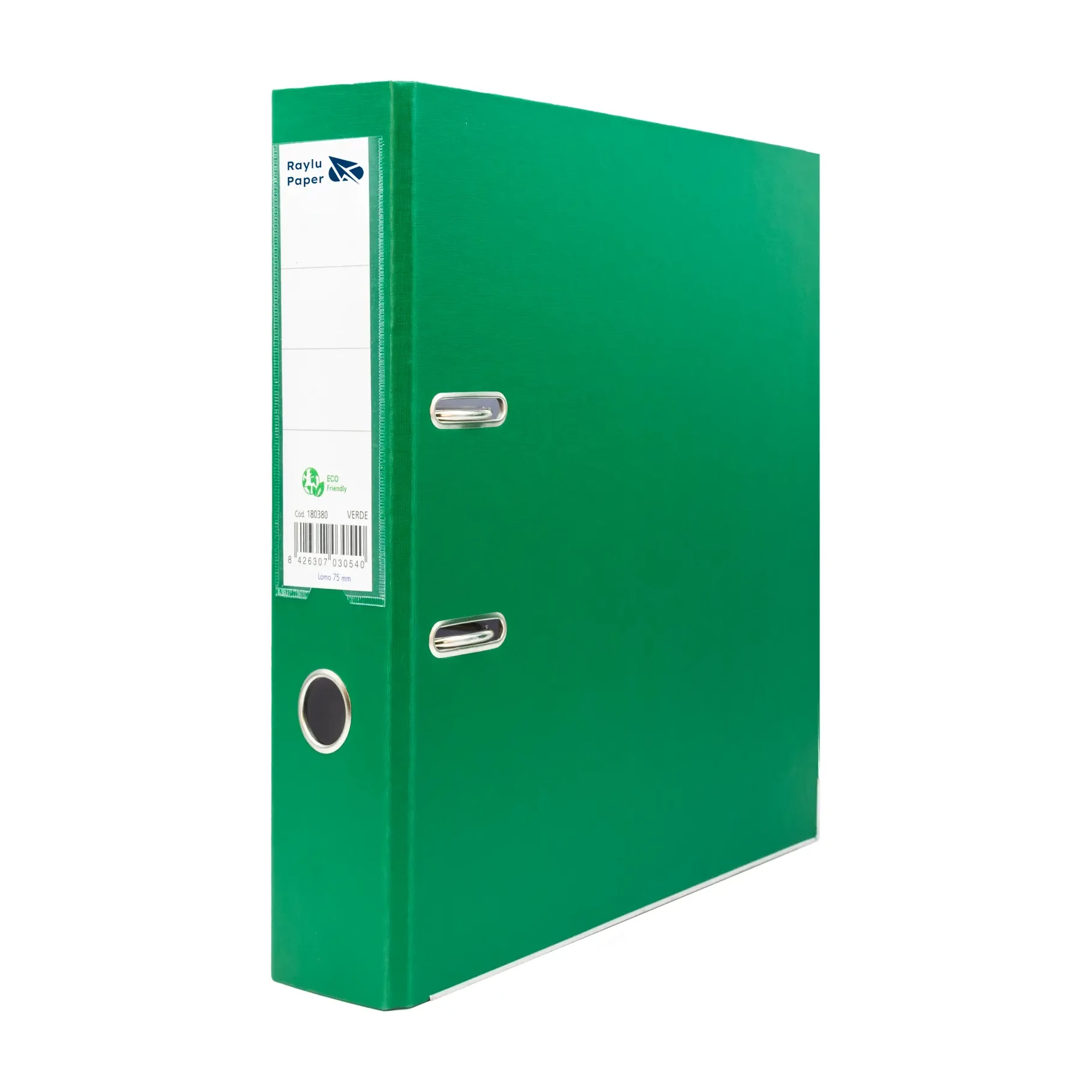 [180060] ARCHIVADOR RADO RAYLU FOLIO LOMO ANCHO 75MM VERDE